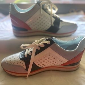 Gently worn Michael Kors lace up sneakers